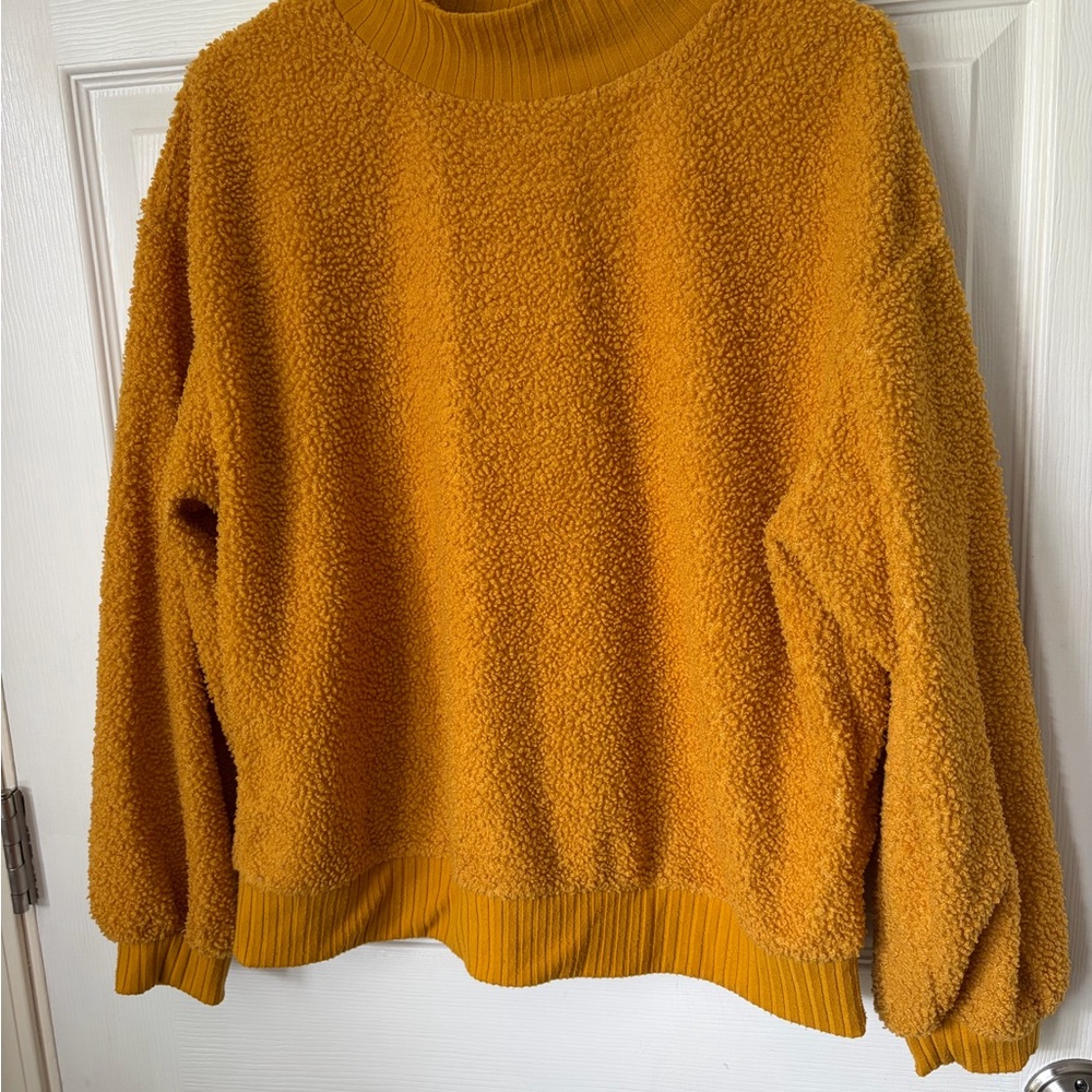 Anthropologie porridge Sherpa sweater - Picture 2 of 3